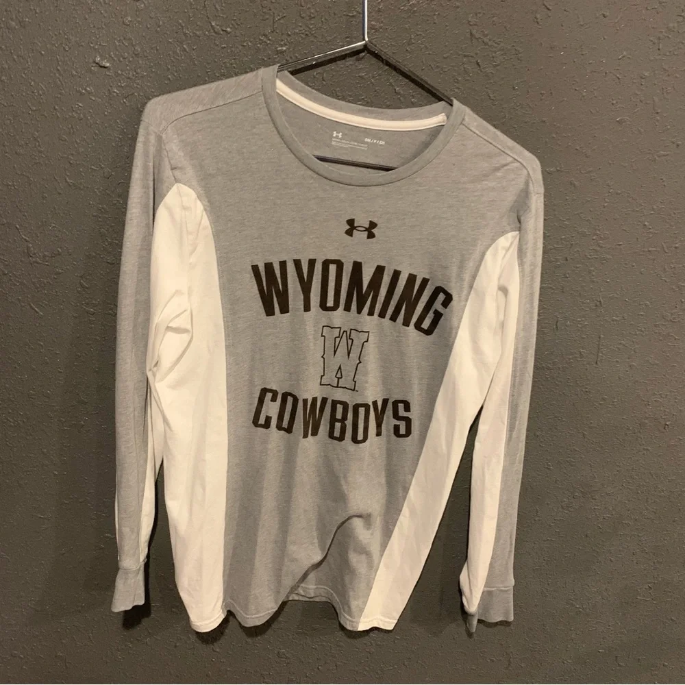 University of Wyoming Under Armour Long Sleeve Tshirt